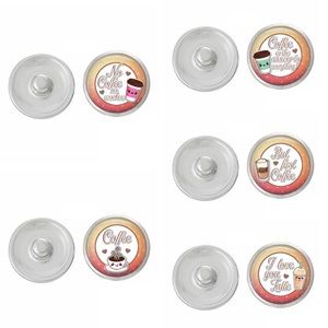 Coffee lover 18mm handpressed snaps